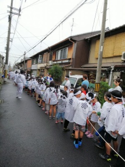 ずいき祭り（子ども神輿）　京都市上京区